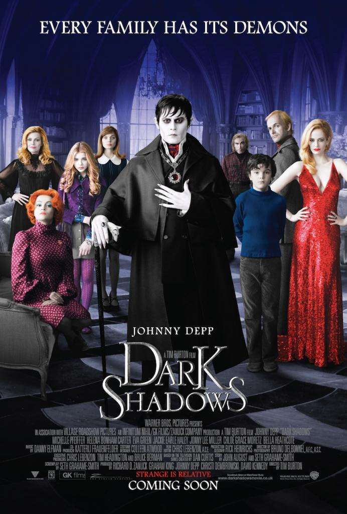 黑影家族_Dark Shadows_電影海報