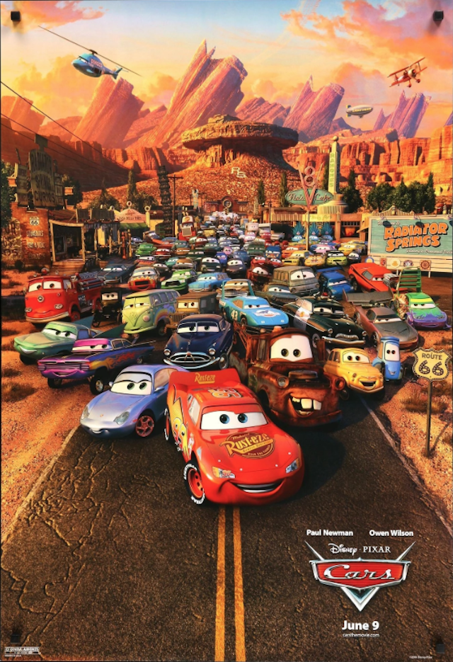 汽車總動員_Cars_電影海報