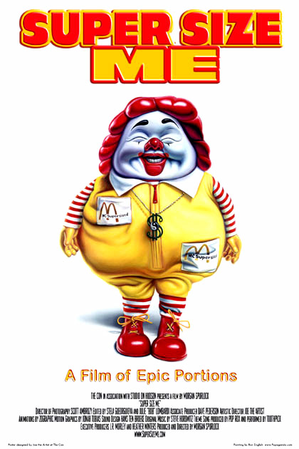 麥胖報告_Super Size Me_電影海報