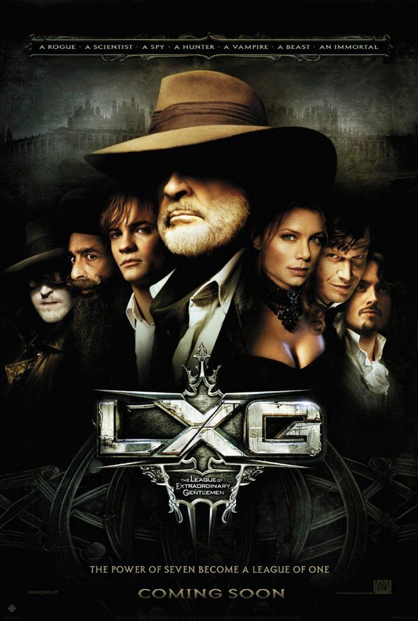 天降奇兵_The League of Extraordinary Gentlemen_電影海報