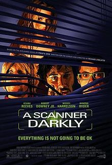 心機掃描_A Scanner Darkly_電影海報