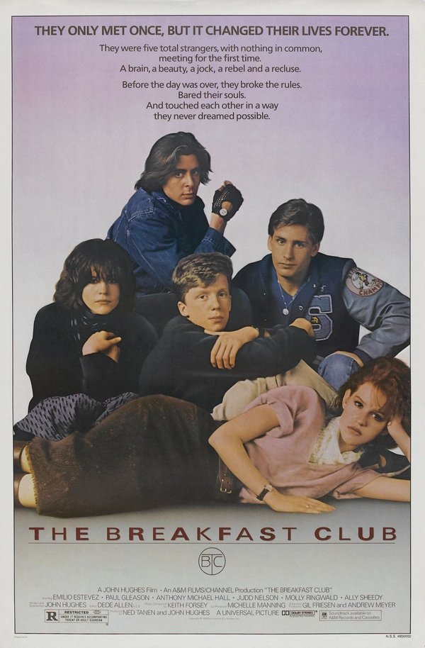 早餐俱樂部_The Breakfast Club_電影海報
