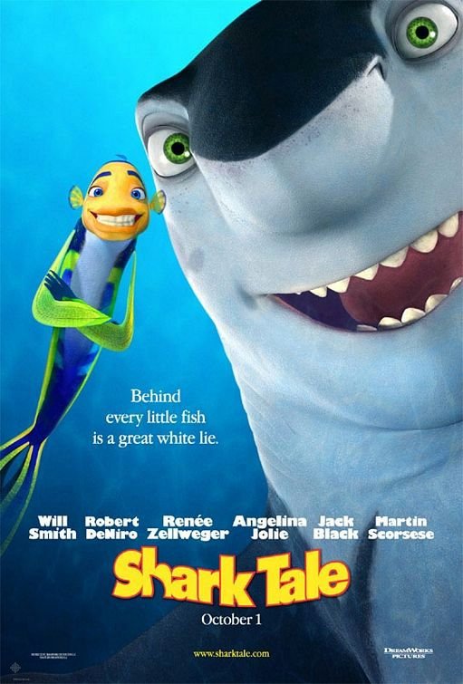 鯊魚黑幫_Shark Tale_電影海報