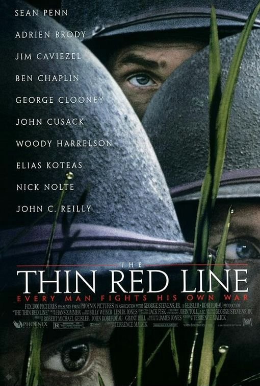 紅色警戒_The Thin Red Line_電影海報