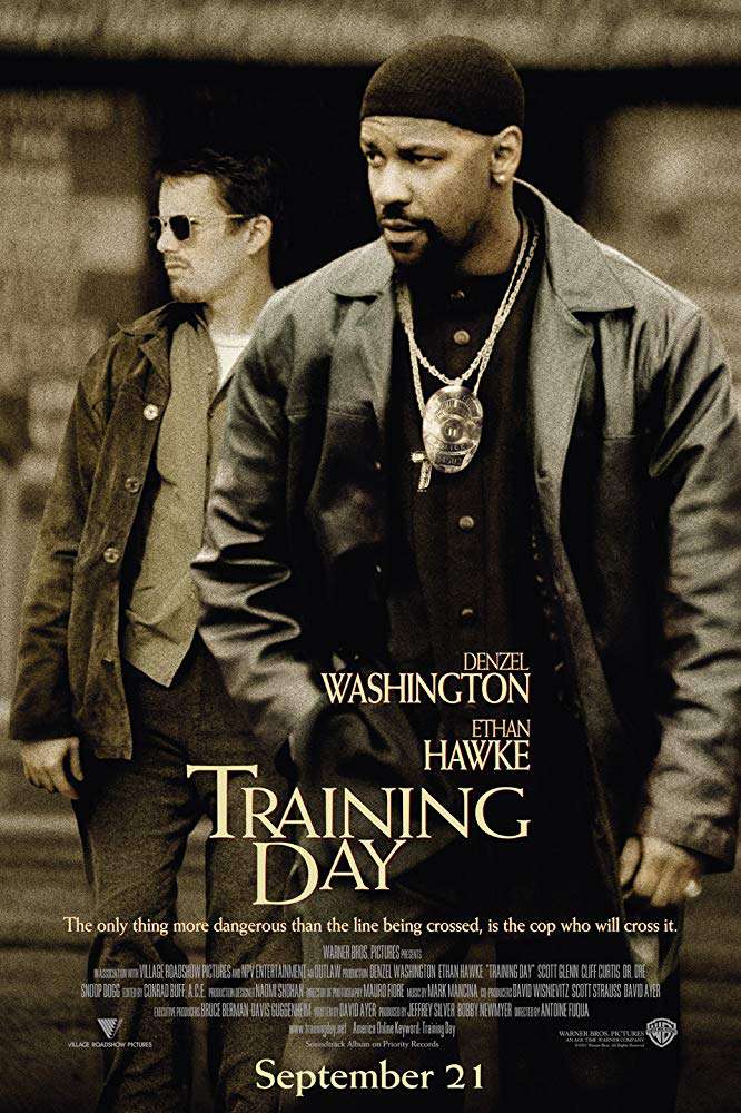 震撼教育_Training Day_電影海報