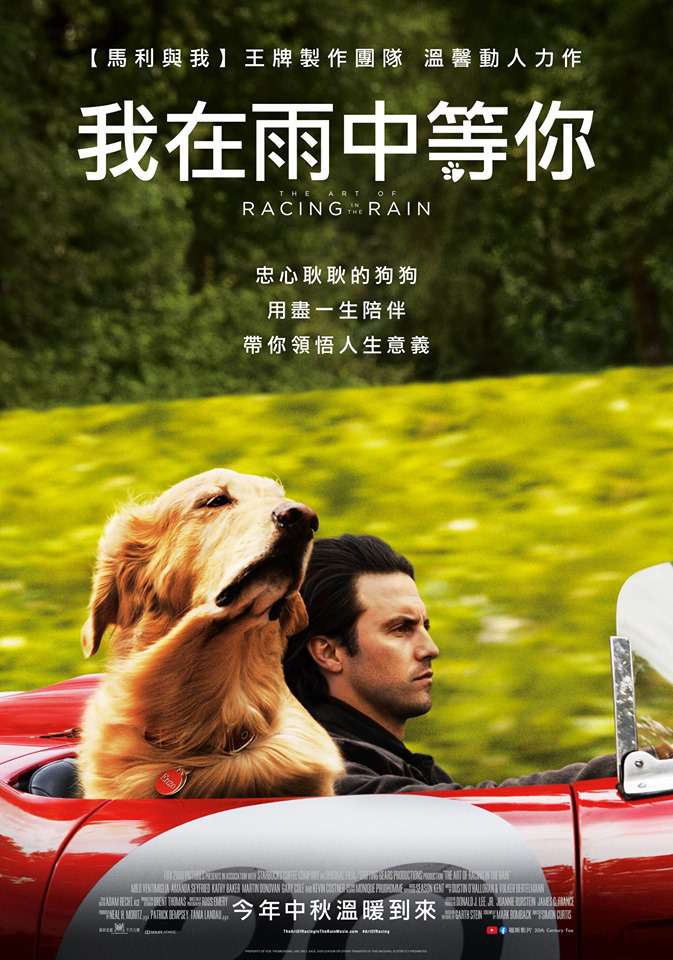 我在雨中等你_The Art of Racing in the Rain_電影海報