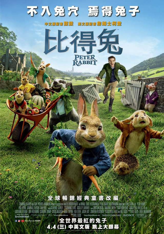 比得兔_Peter Rabbit_電影海報