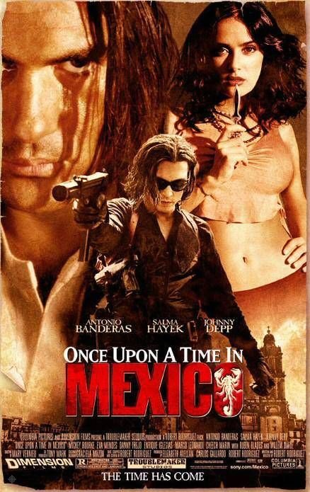 英雄不回頭_Once Upon a Time in Mexico_電影海報