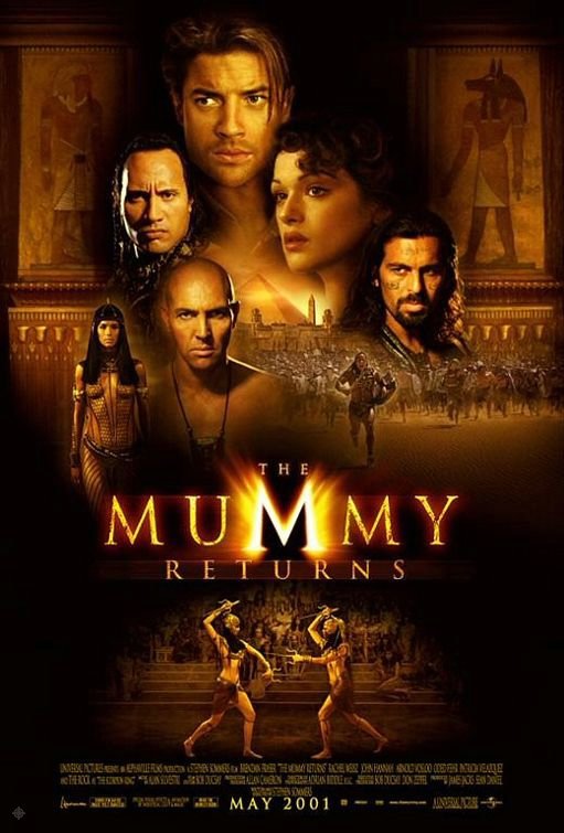 神鬼傳奇２_The Mummy Returns_電影海報