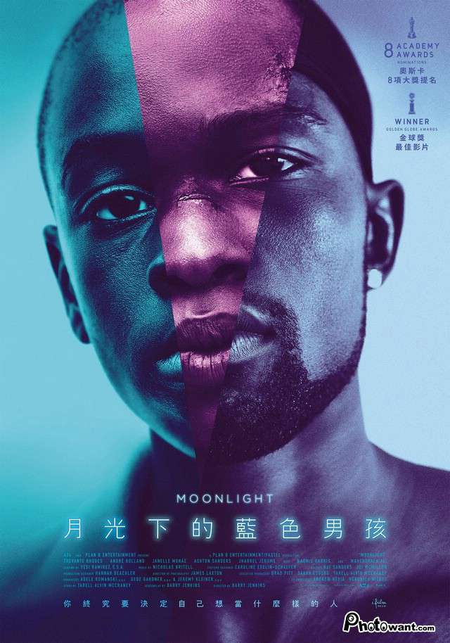 月光下的藍色男孩_Moonlight_電影海報