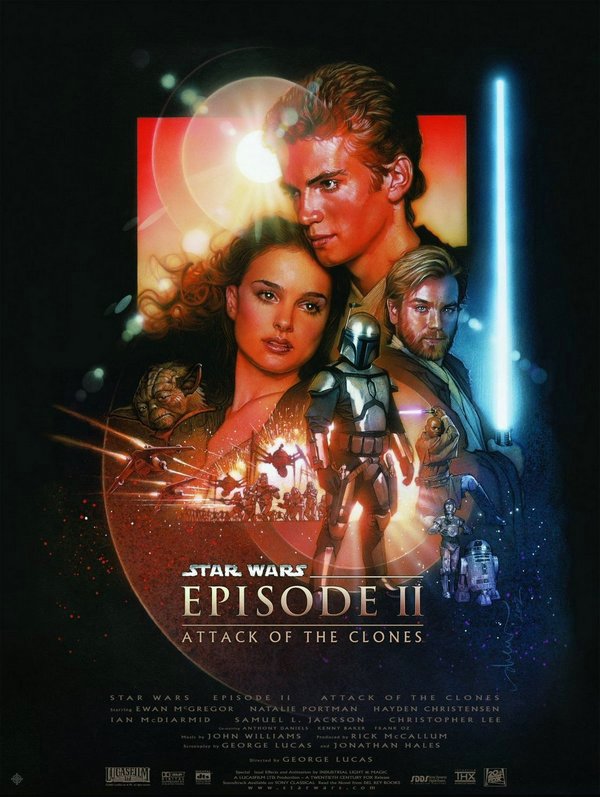 星際大戰二部曲：複製人全面進攻_Star Wars: Episode II Attack of the Clones_電影海報