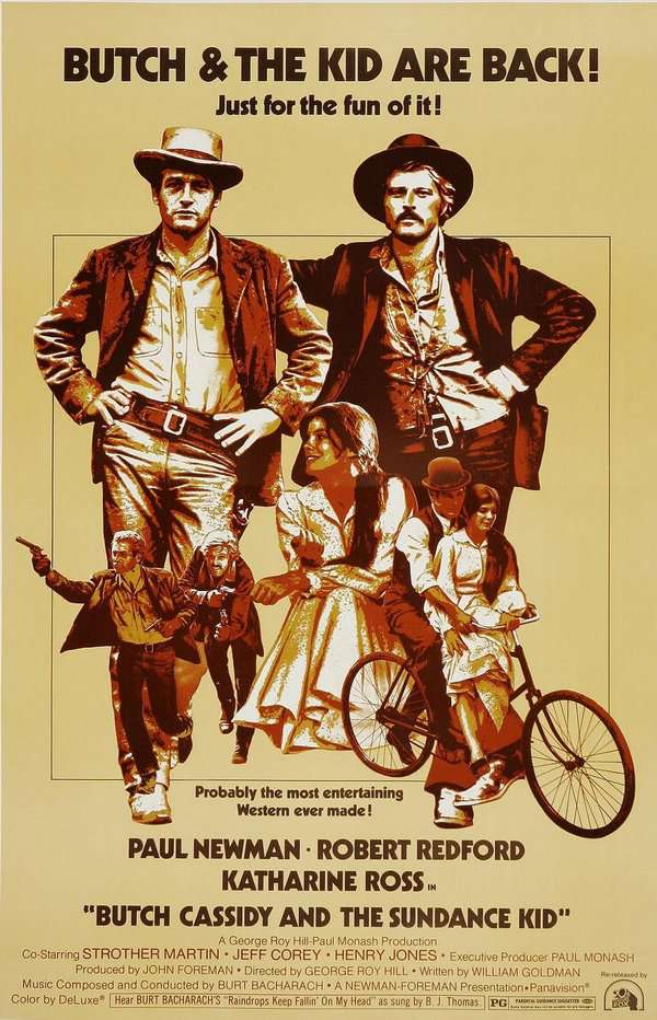 虎豹小霸王_Butch Cassidy and the Sundance Kid_電影海報