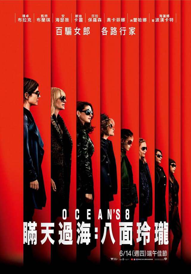 瞞天過海:八面玲瓏_Ocean's 8_電影海報