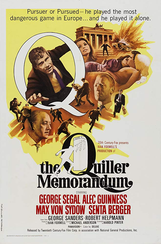 諜海群英會_The Quiller Memorandum_電影海報