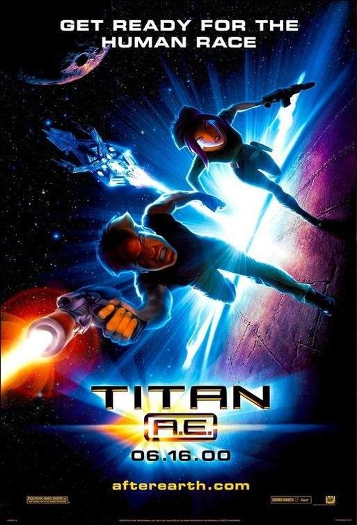 冰凍星球_Titan A.E._電影海報
