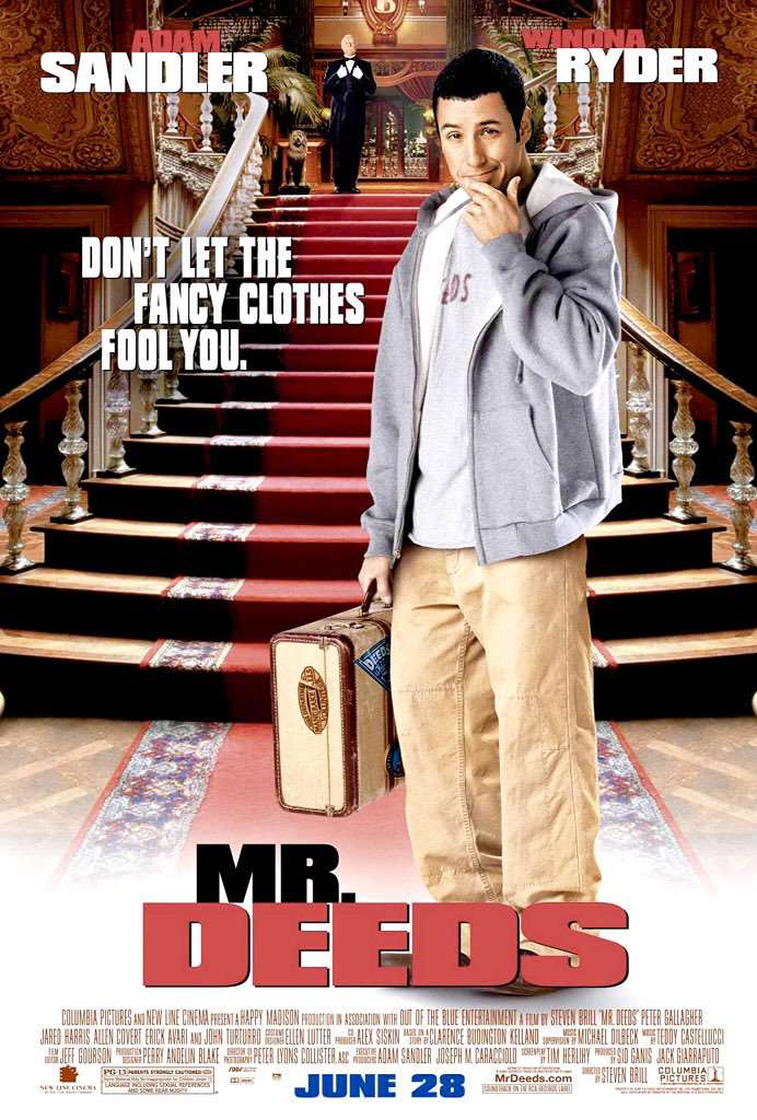 凸槌大亨_Mr. Deeds_電影海報