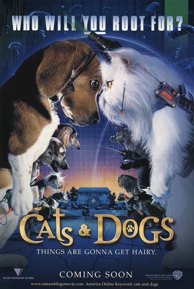 貓狗大戰_Cats & Dogs_電影海報
