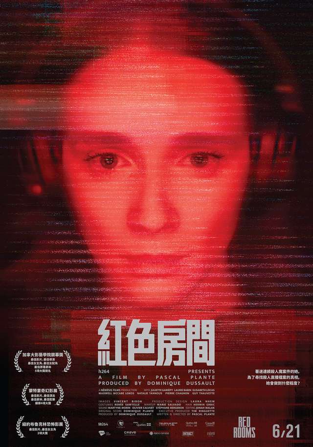 紅色房間_Red Rooms_電影海報
