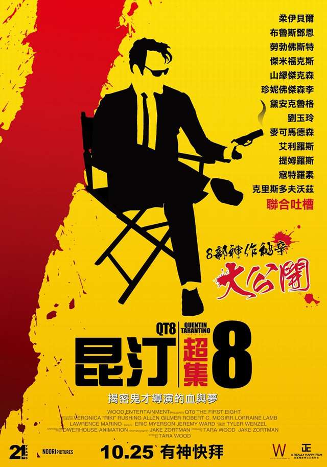 昆汀超集8_21 Years: Quentin Tarantino_電影海報