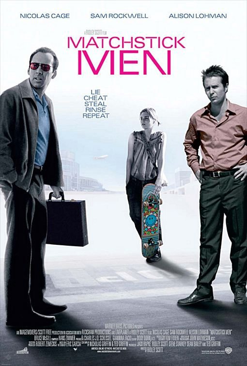 火柴人_Matchstick Men_電影海報