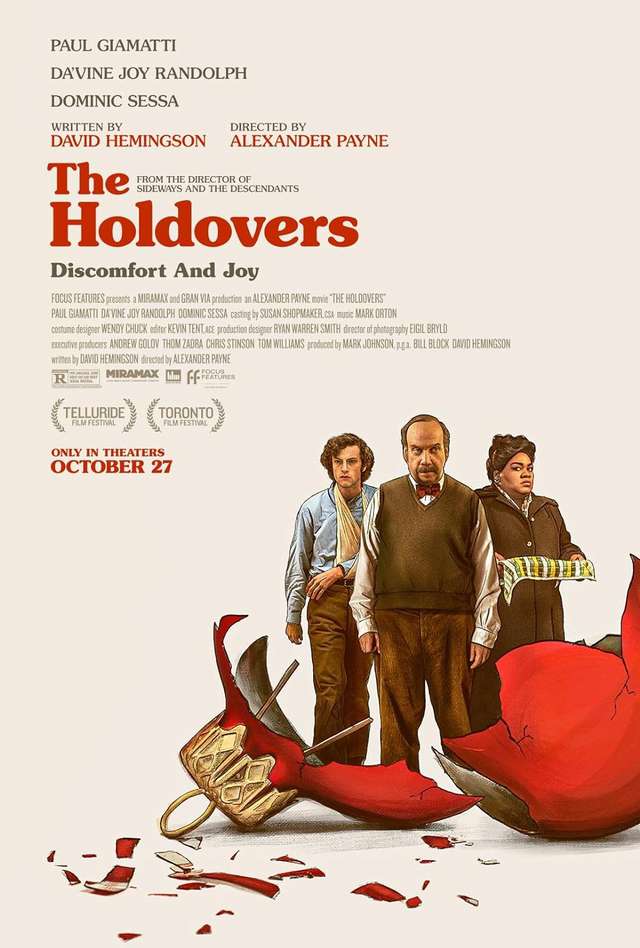 滯留生_The Holdovers_電影海報