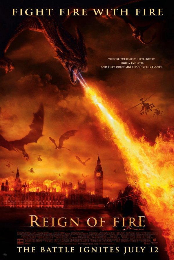 火焰末日_Reign of Fire_電影海報