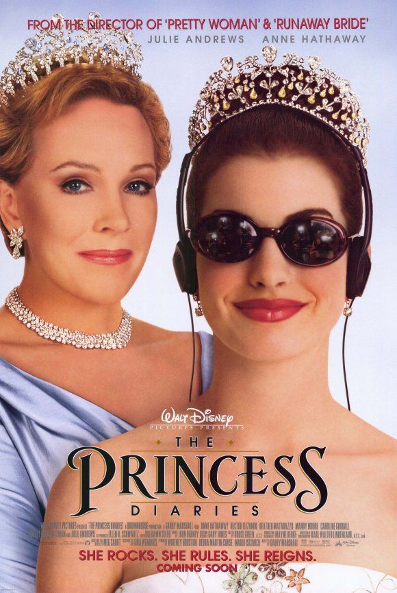 麻雀變公主_The Princess Diaries_電影海報