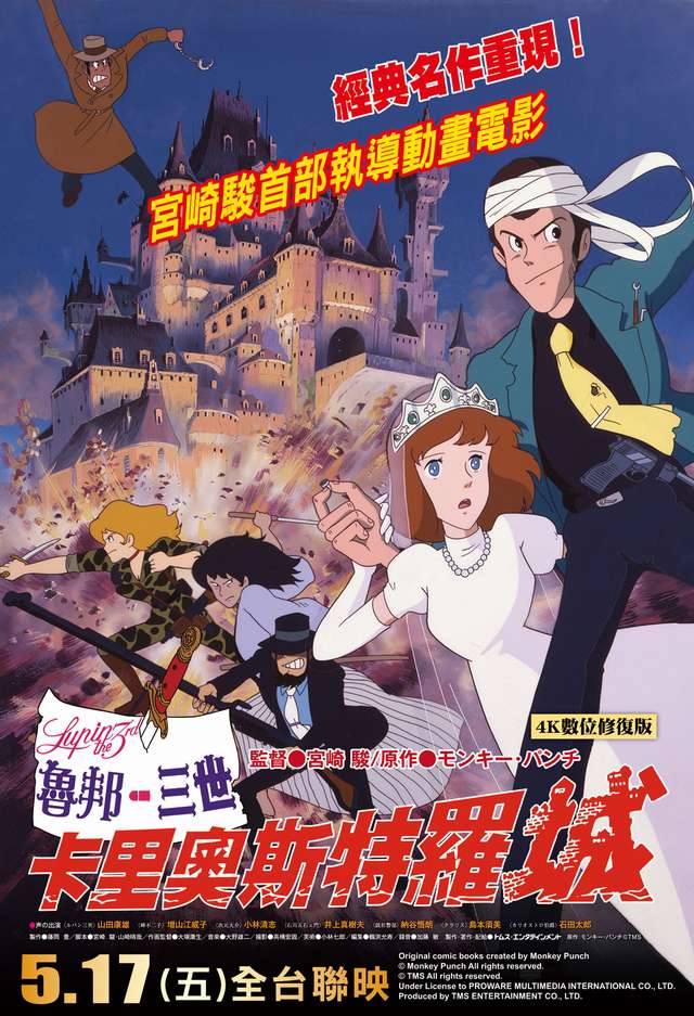 魯邦三世 卡里奧斯特羅城_Lupin III: The Castle of Cagliostro_電影海報