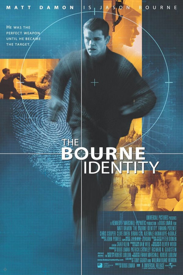神鬼認證_The Bourne Identity_電影海報
