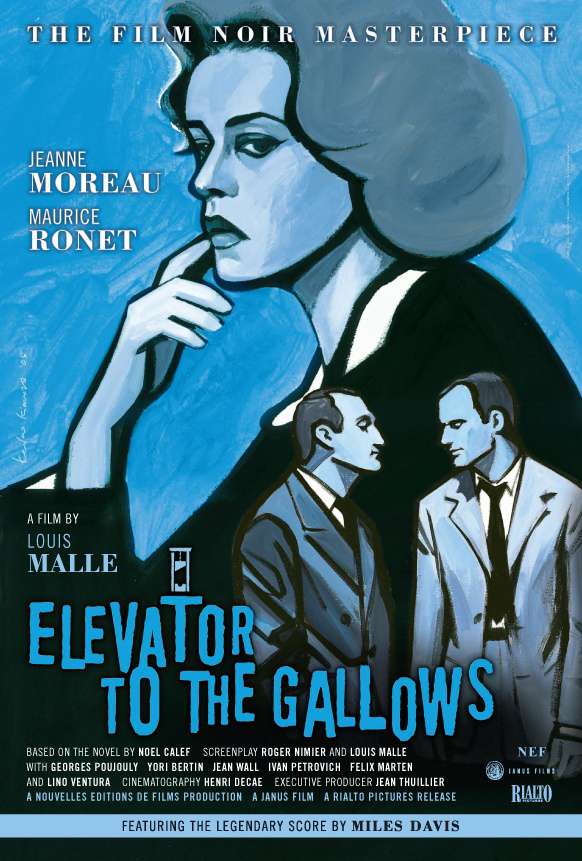 死刑台與電梯_Elevator to the Gallows_電影海報