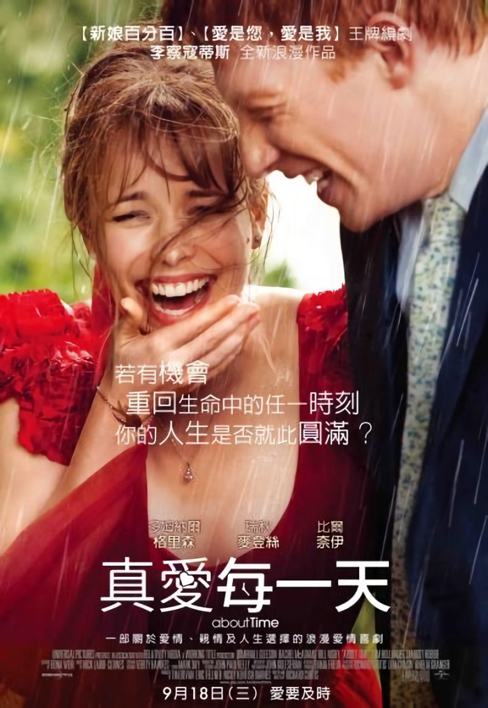 真愛每一天_About Time_電影海報