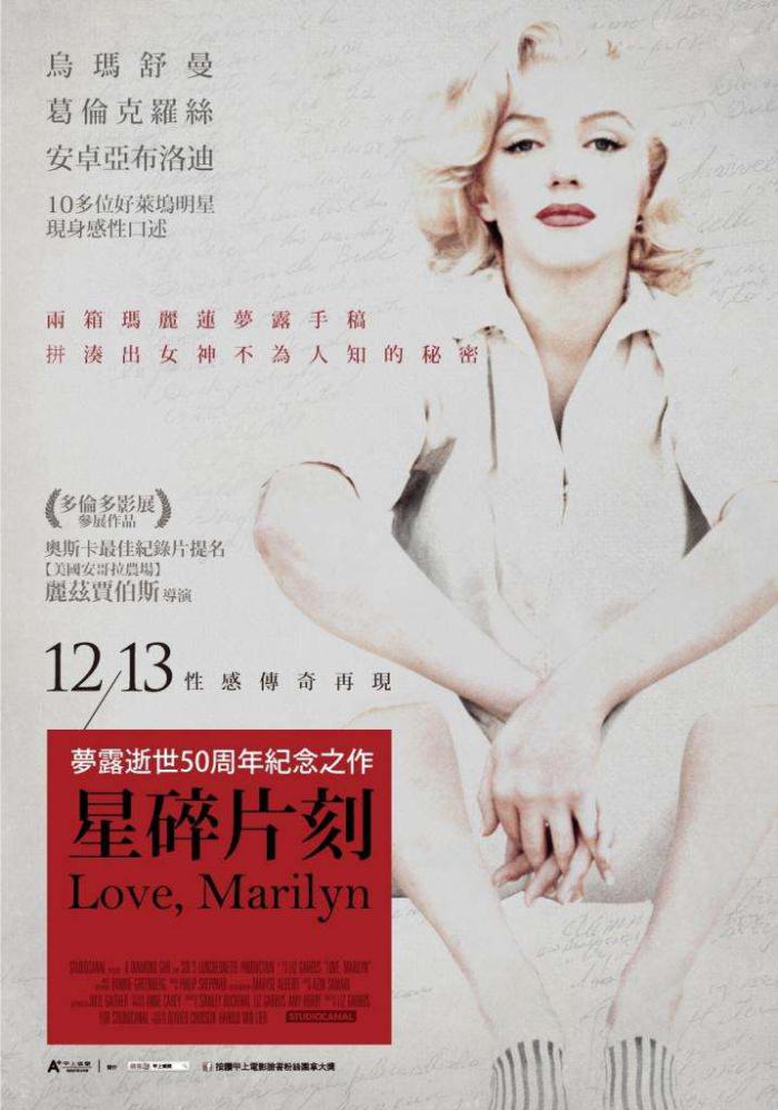 星碎片刻_Love, Marilyn_電影海報