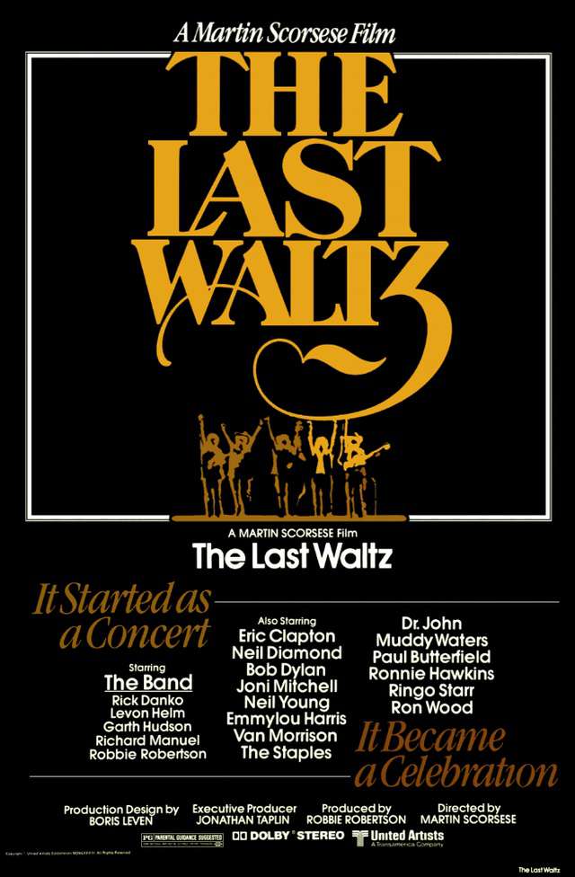 最後的華爾滋_The Last Waltz_電影海報