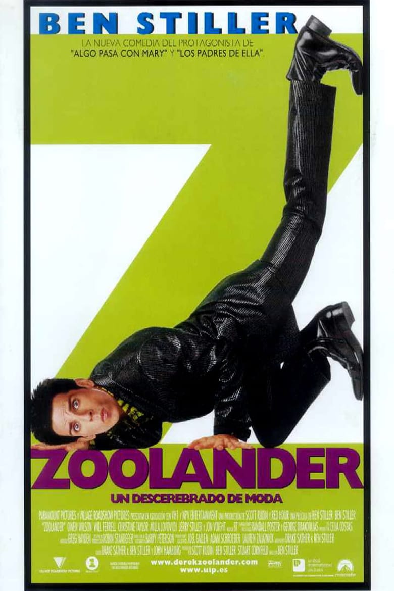 名模大間諜_Zoolander_電影海報