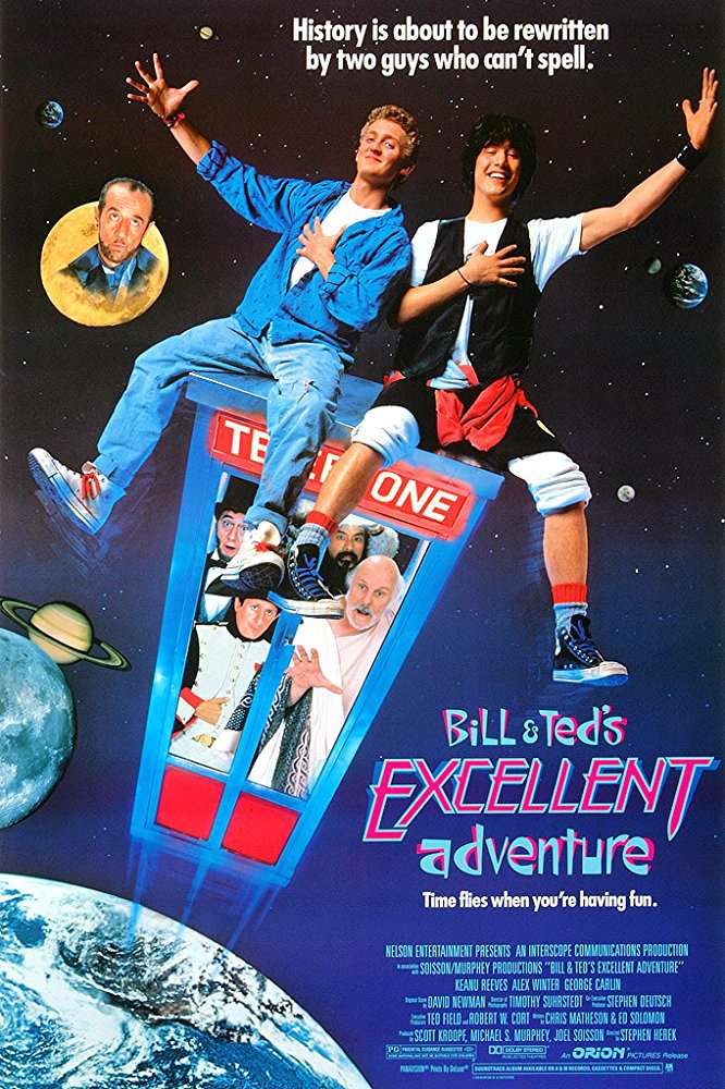 阿比和阿弟的冒險_Bill & Ted'S Excellent Adventure_電影海報