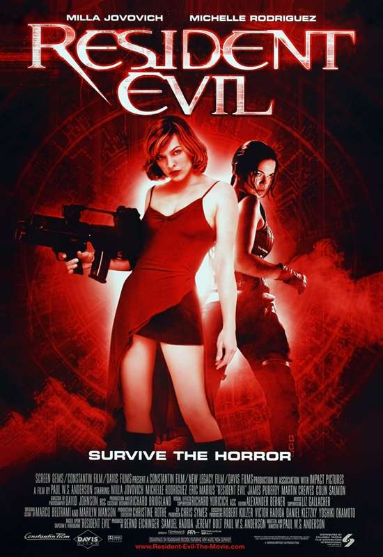 惡靈古堡_Resident Evil_電影海報
