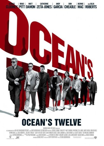 瞞天過海２: 長驅直入_Ocean's Twelve_電影海報