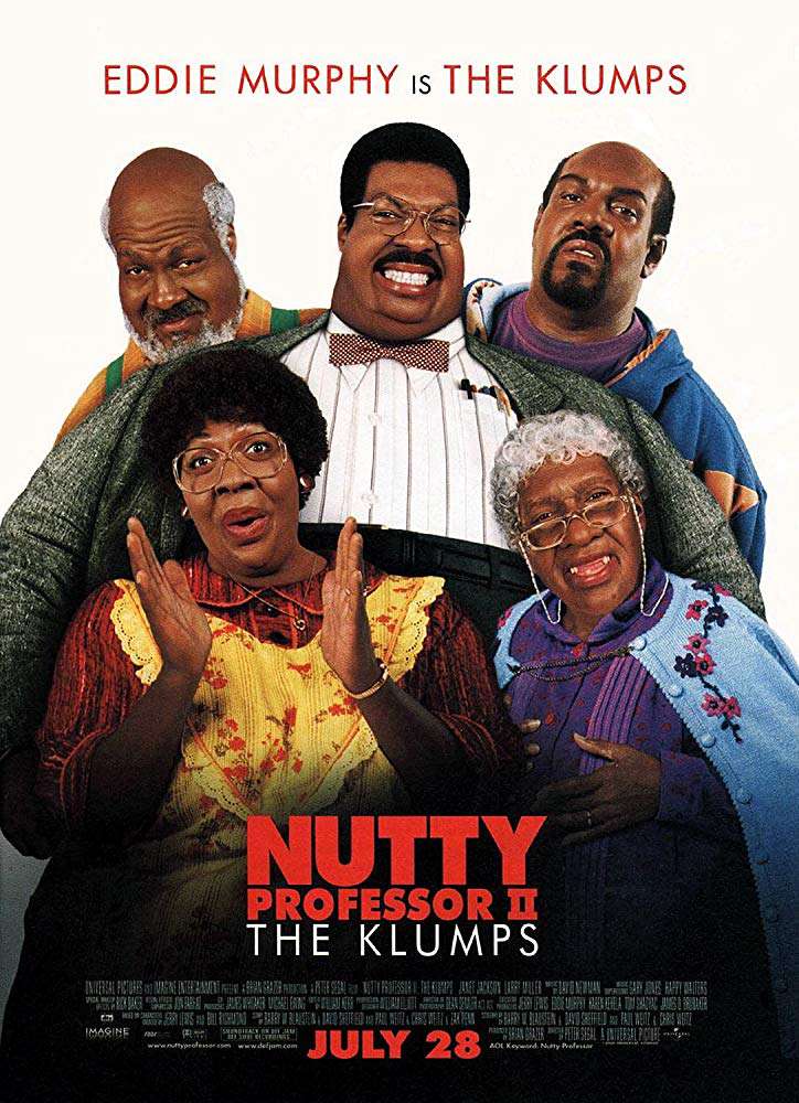 隨身變 ２：我們才是一家人_Nutty Professor 2 :The Klumps_電影海報