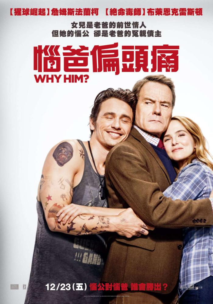 惱爸偏頭痛_Why Him?_電影海報