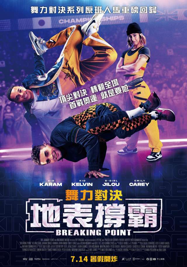 舞力對決：地表撐霸_Breaking Point_電影海報