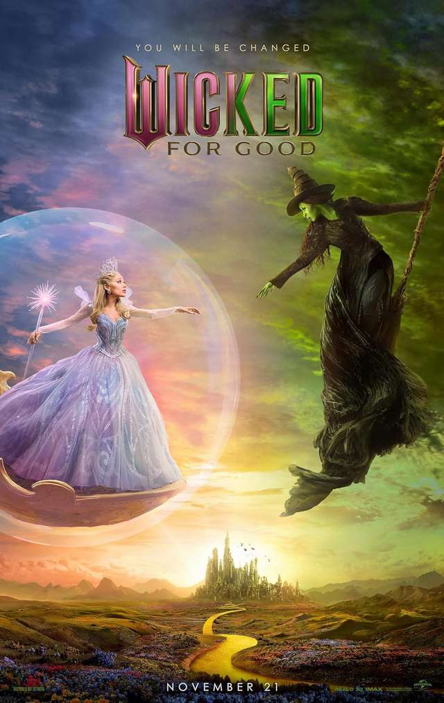 魔法壞女巫:第二部_Wicked: For Good_電影海報