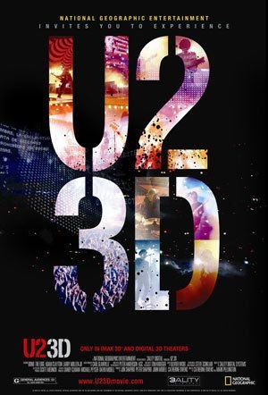 U2震撼國度3D立體演唱會_U2 3D_電影海報