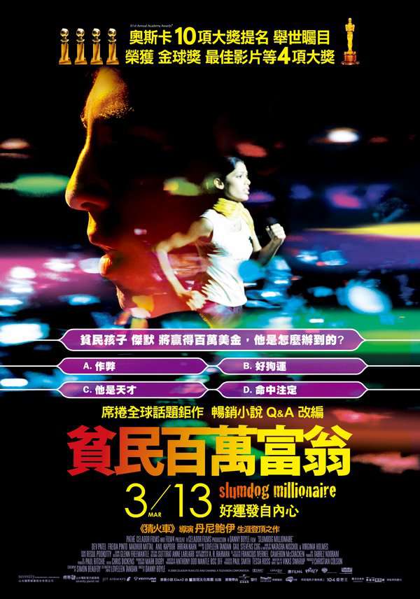 貧民百萬富翁_Slumdog Millionaire_電影海報