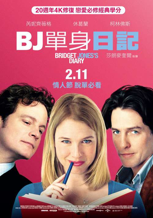 BJ單身日記_Bridget Jones's Diary_電影海報