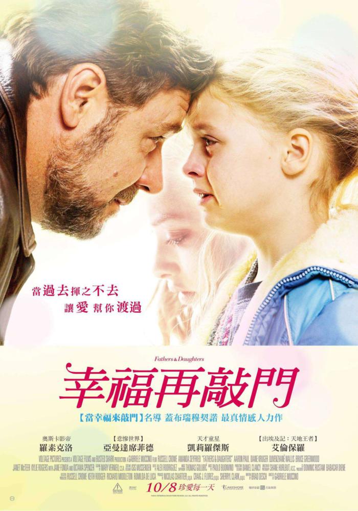 幸福再敲門_Fathers and Daughters_電影海報