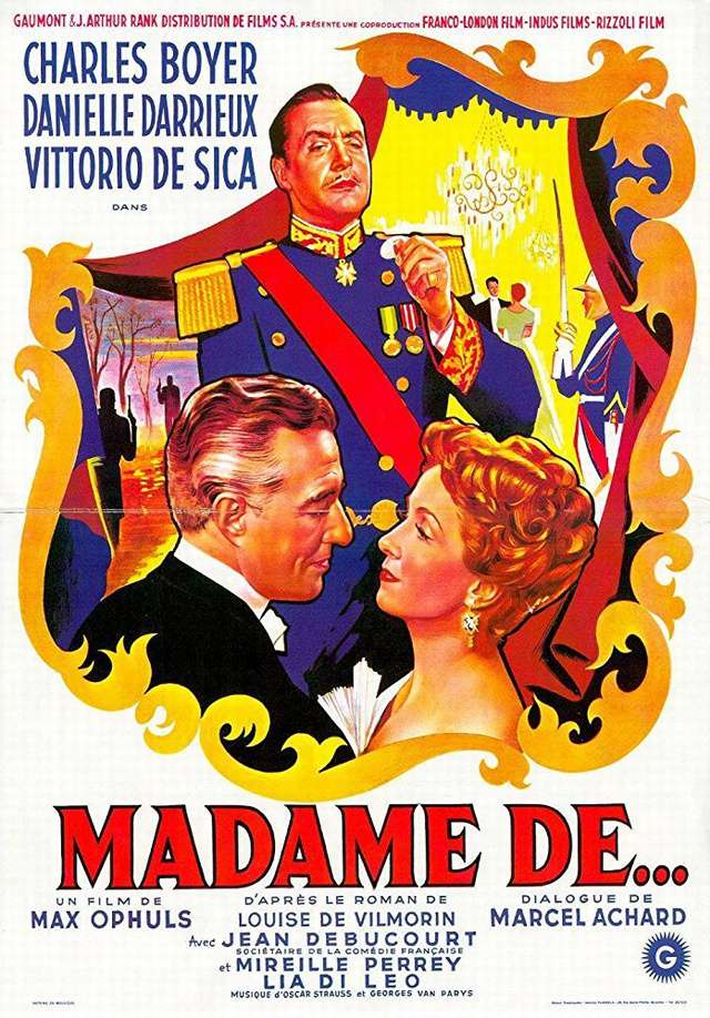 巴黎貴婦的耳環_Madame de..._電影海報