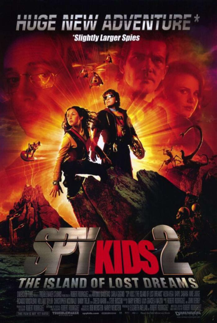 小鬼大間諜2-惡夢島_Spy Kids 2: The Island of Lost Dreams_電影海報