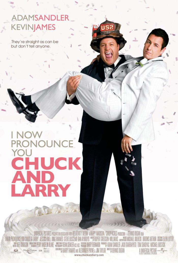 當我們假在一起_I Now Pronounce You Chuck And Larry_電影海報