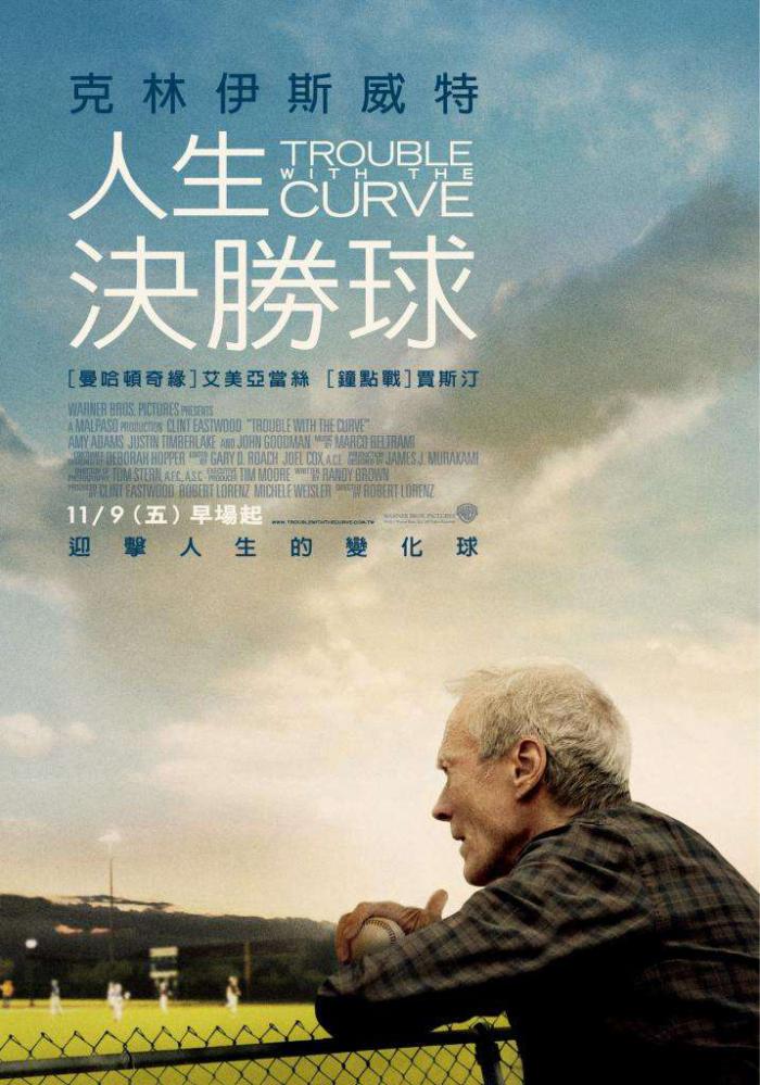 人生決勝球_Trouble with the Curve_電影海報