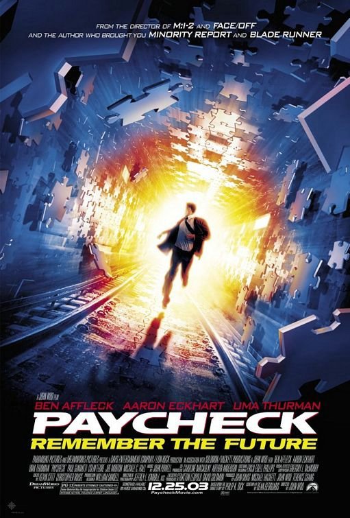 記憶裂痕_Paycheck_電影海報